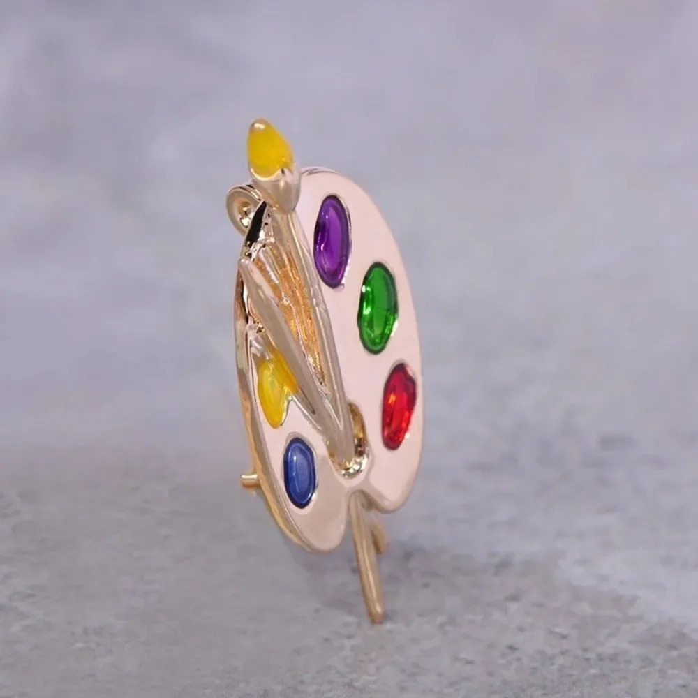 VQ Artist Palette Brooch - Picture 2 of 8